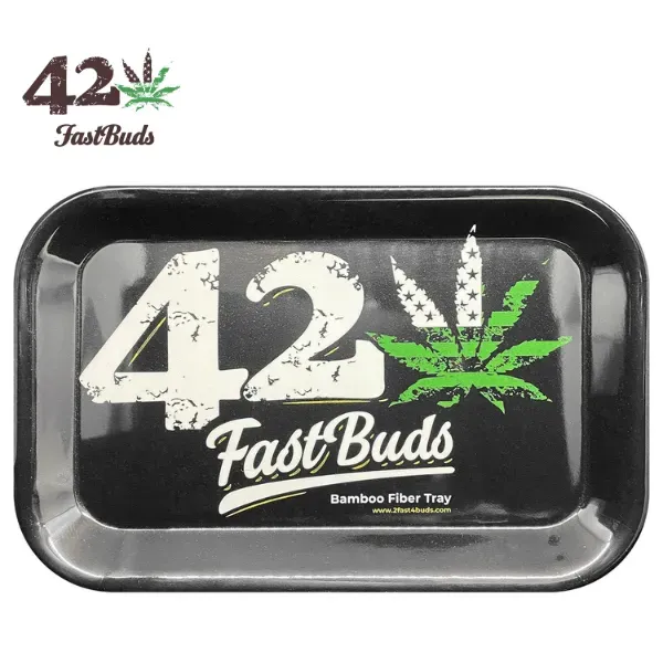 Fast Buds Vassoio Bambù per Rollare 19x29 cm