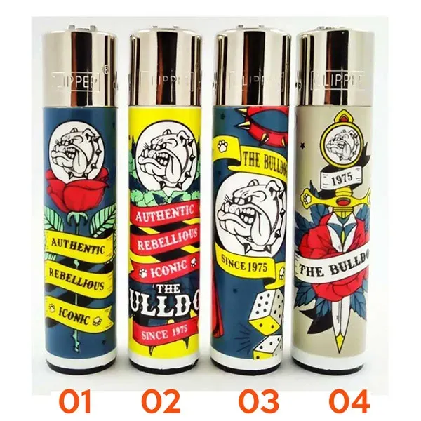 Clipper The Bulldog Large Limited Edition accendino Tattoo