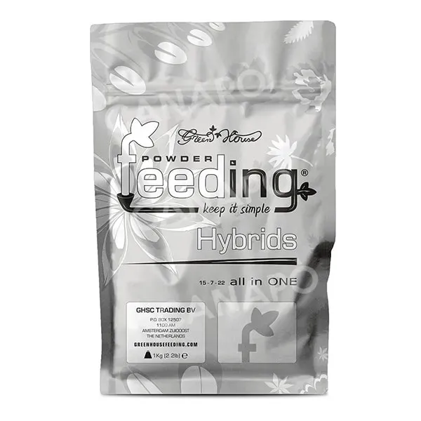 Green House Powder Feeding Hybrids fertilizzante polvere ibride