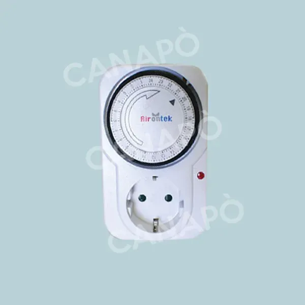 Airontek timer analogico 24h meccanico per indoor
