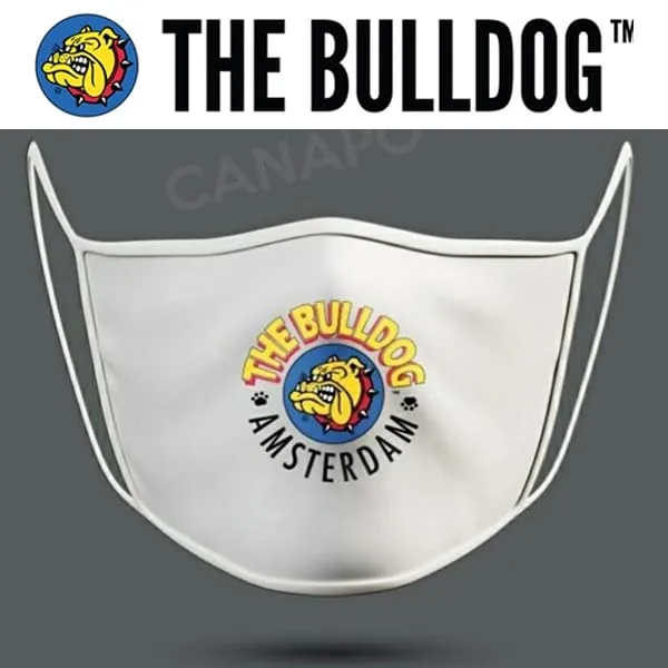 The Bulldog Amsterdam mascherina lavabile cotone