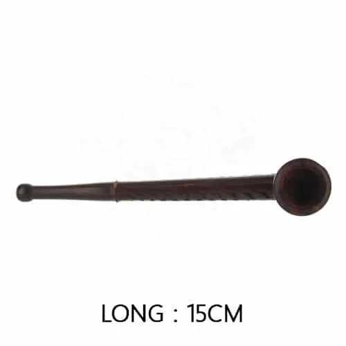 Pipa Banita SP-93 legno marrone 15 cm scolpita braciere staccabile