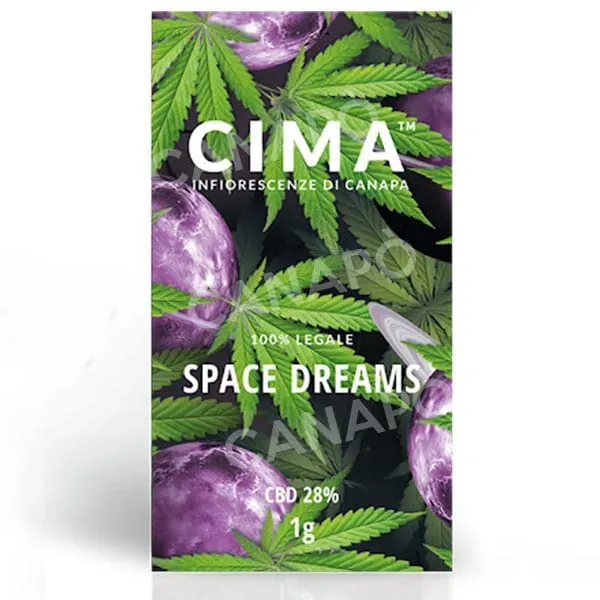 Plantasia Space Dreams Cima Canapa Light 1g CBD 28%