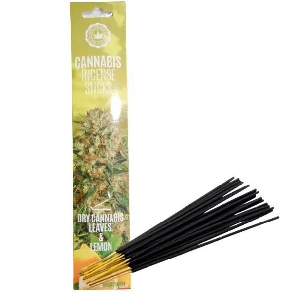 Multitrance Dry Cannabis Lemon incenso 15 sticks canapa