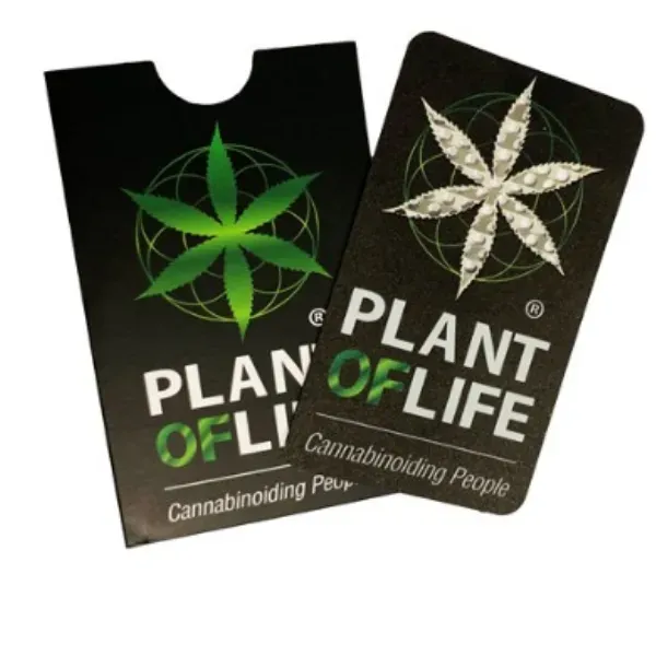 V Syndicate PlantofLife grinder card metallo con custodia
