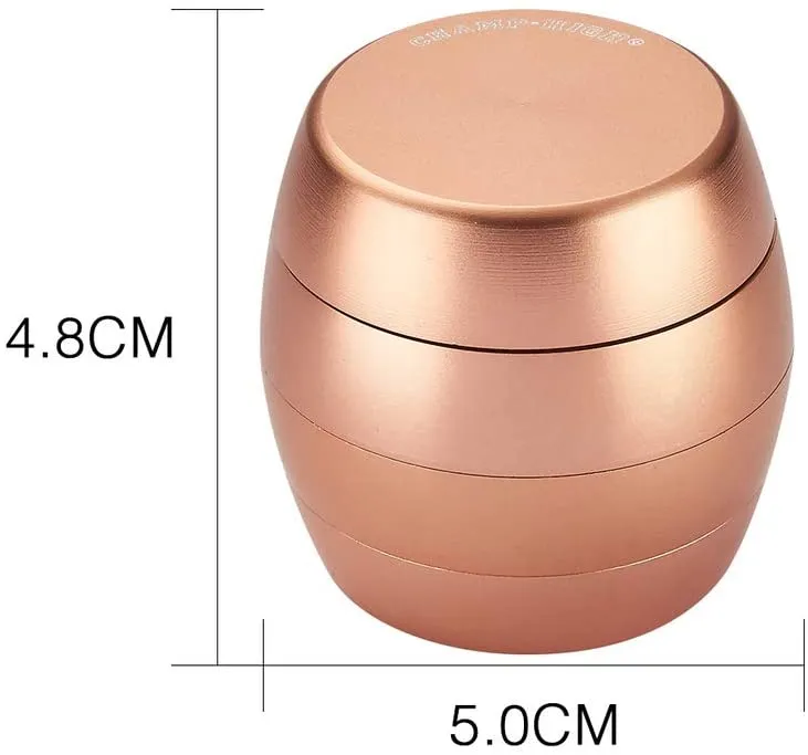 Champ High grinder metallo 40mm nero 4 parti