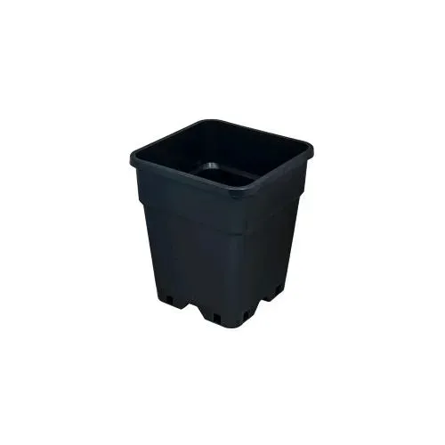 Senkap vaso quadrato 14 litri plastica 28x28 cm