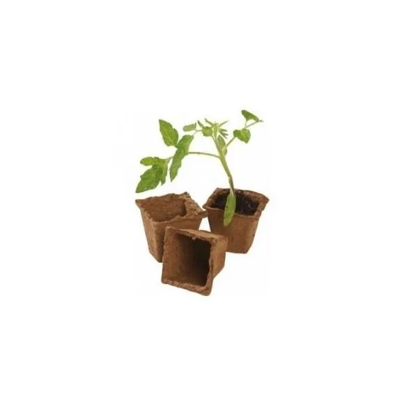 Jiffy vaso fibra di cocco 8x8x8 cm biodegradabile