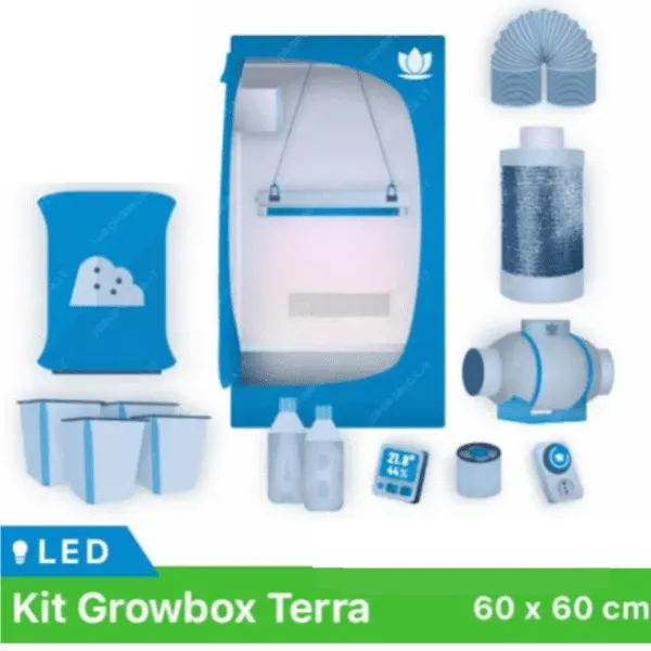 Secret Jardin Hydro Shoot kit coltivazione indoor 60x60 LED 100W