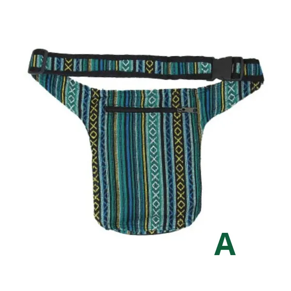 Himalayan HB67 marsupio laterale canapa unisex regolabile