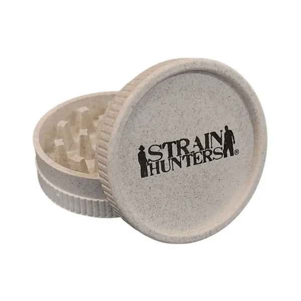 Strain Hunters Hemp Grinder grinder canapa bianco 50 mm bioplastica