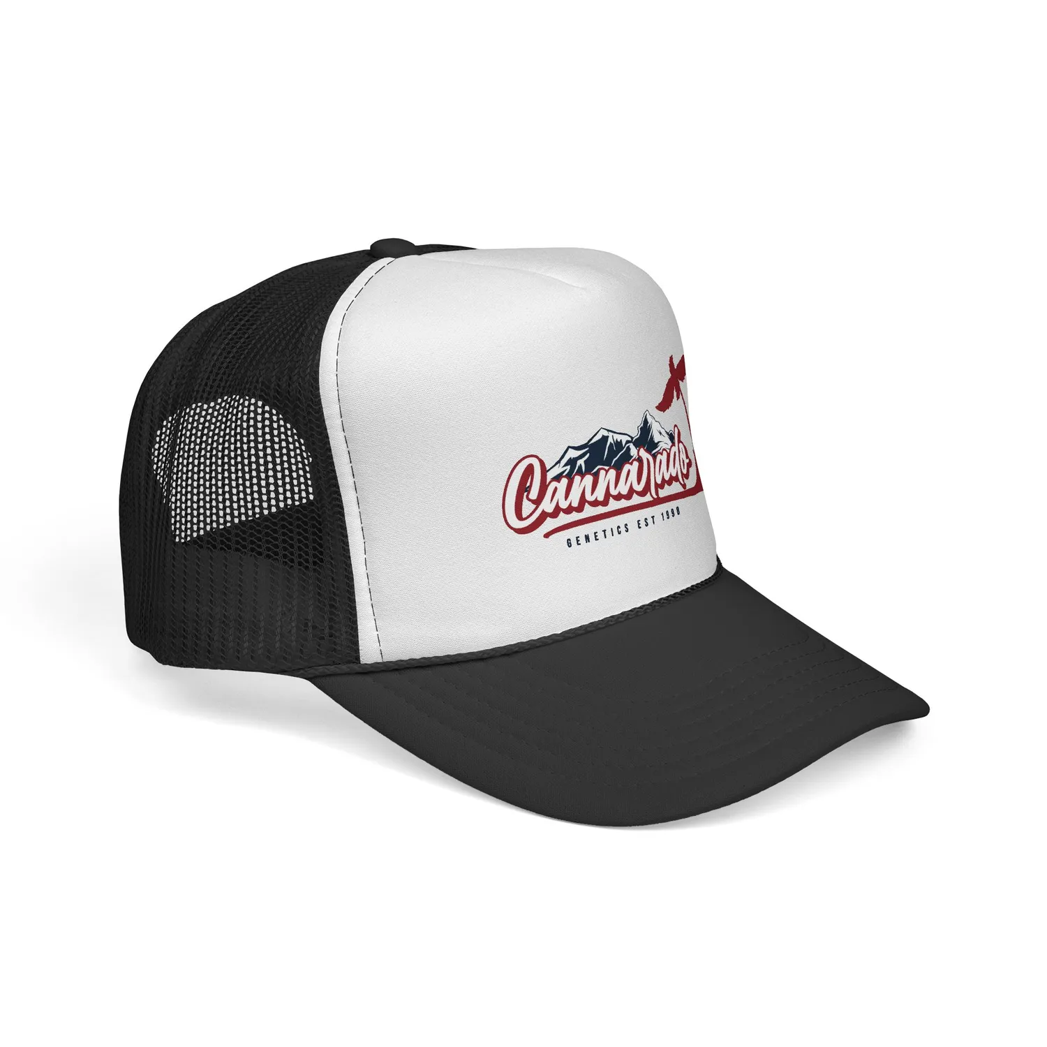 Cannarado Genetics Logo Trucker cappellino snapback regolabile
