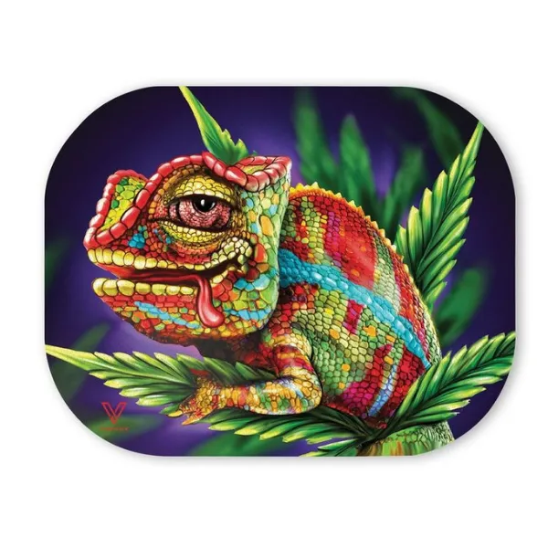 V-Syndicate Chameleon mistiera metallo 18x14cm con coperchio