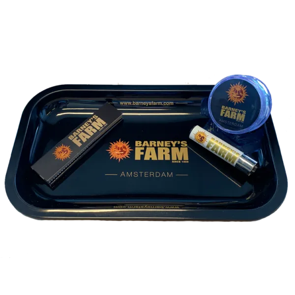 Barney's Farm Rolling Tray mistiera metallo 27x16 cm