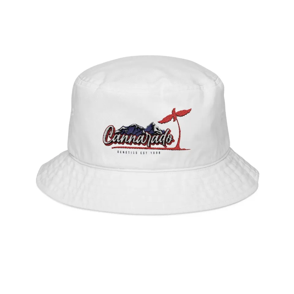 Cannarado Genetics Bucket Hat cappello cotone ricamato taglia unica