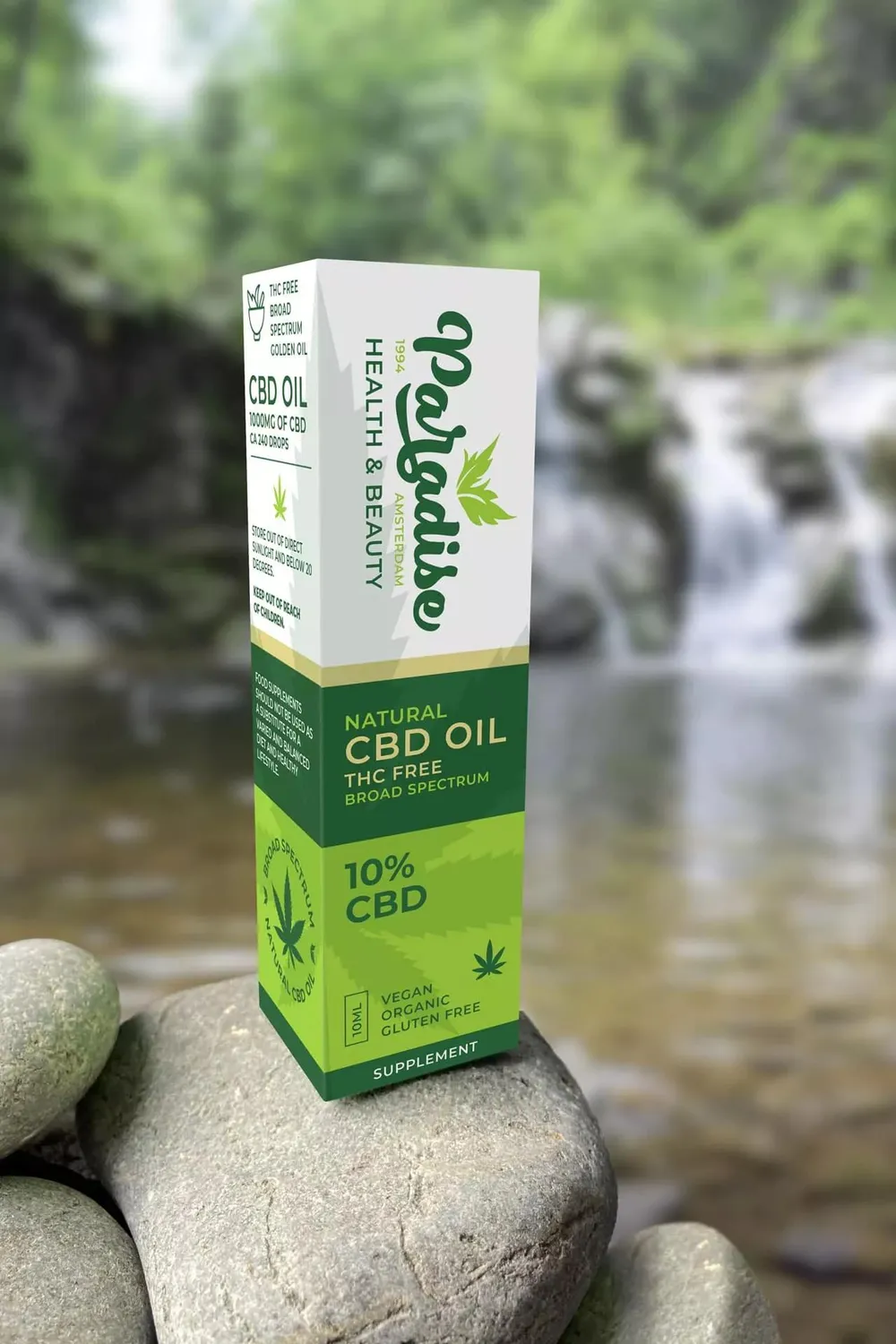 Paradise Seeds Natural olio CBD 10ml 10% senza THC