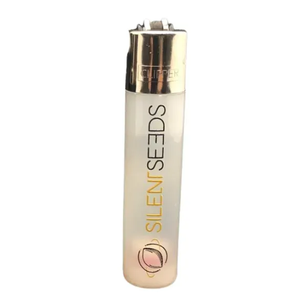 Clipper Silent Seeds accendino trasparente Limited Edition