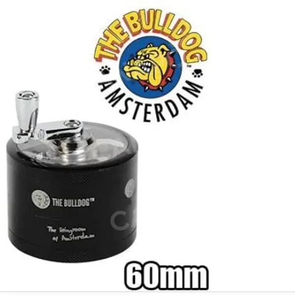 The Bulldog Amsterdam Swing grinder manovella nero