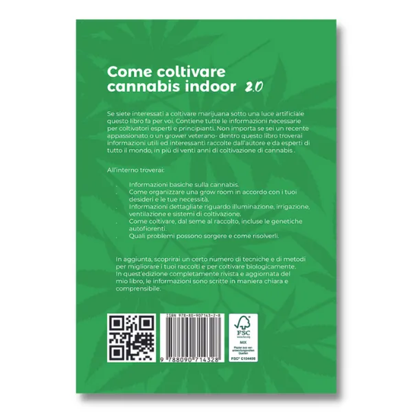 Mr Jose Come Coltivare Cannabis Indoor 2.0 libro 416 pagine