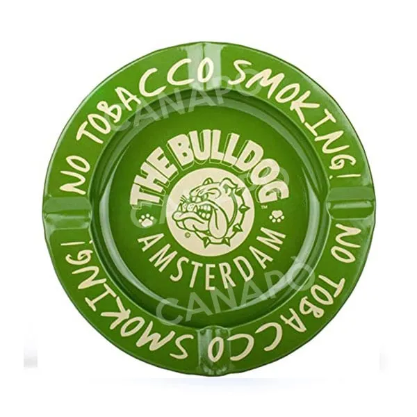 The Bulldog Amsterdam Tin Ashtray posacenere alluminio