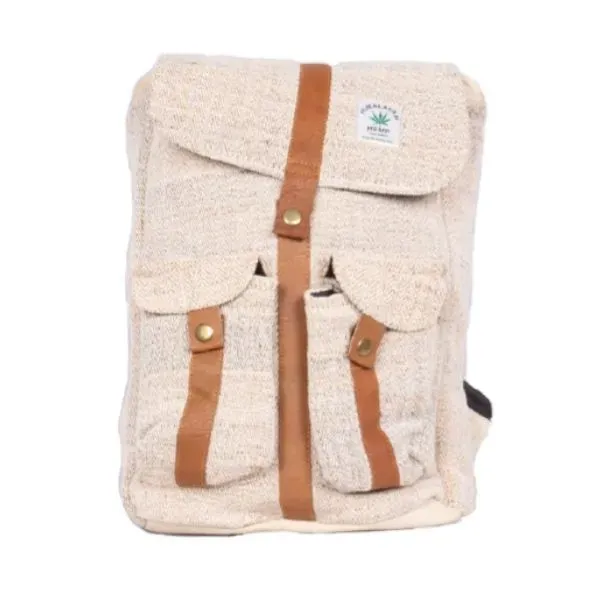 Himalayan Special zaino in canapa grande beige
