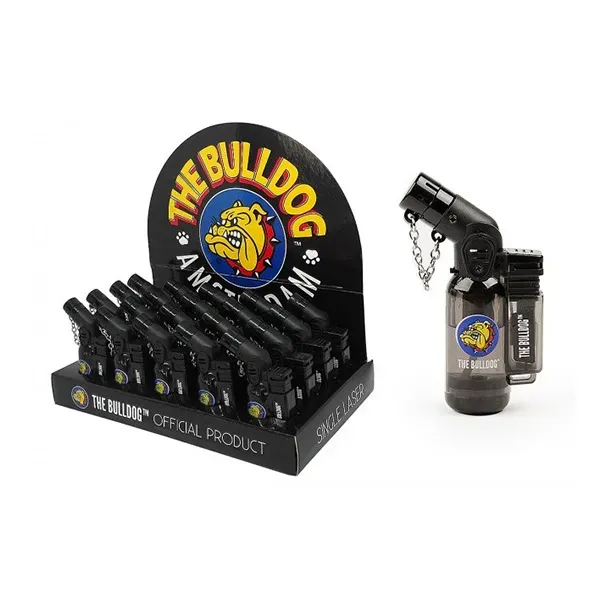 The Bulldog Laser accendino antivento turbo per pipe