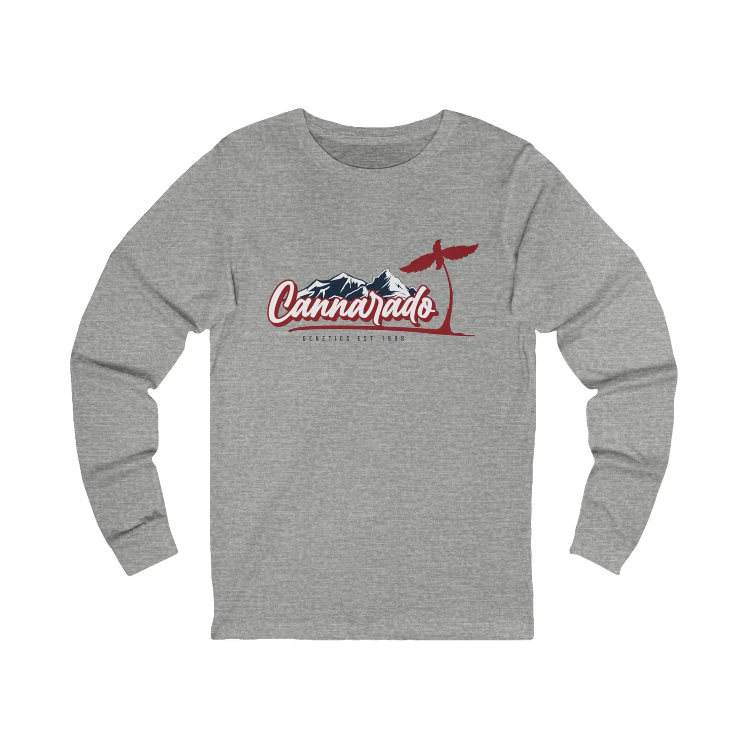Cannarado Genetics Logo maglietta manica lunga cotone