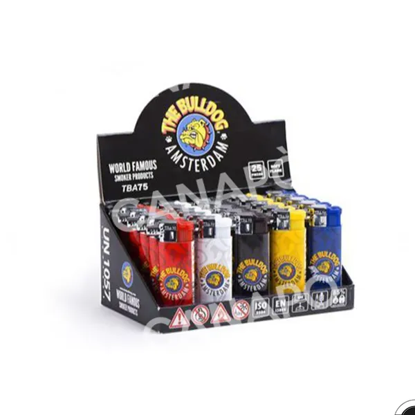 The Bulldog Amsterdam BULACCTBA75 accendino ricaricabile beccuccio