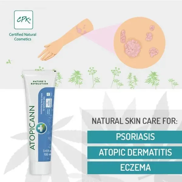 Annabis Atopicann crema canapa 100 ml pelli atopiche