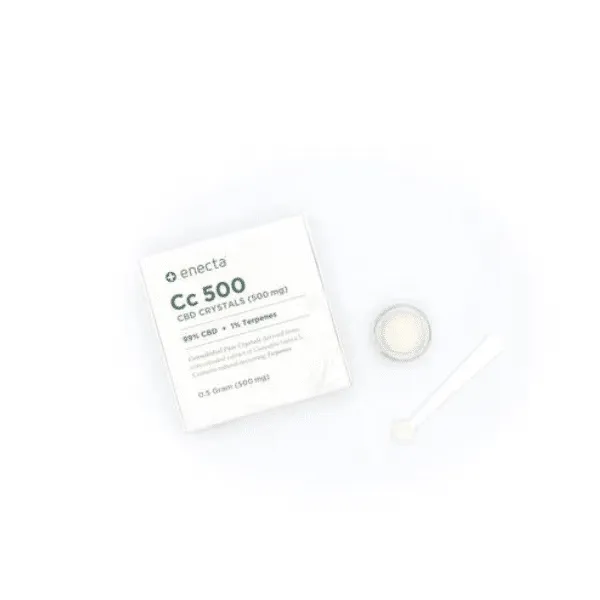 Enecta Cristalli CBD 99% Puri 0,5 g con Dosatore