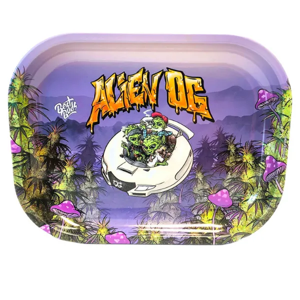 Best Buds Alien OG mistiera metallo small con box 14x18cm