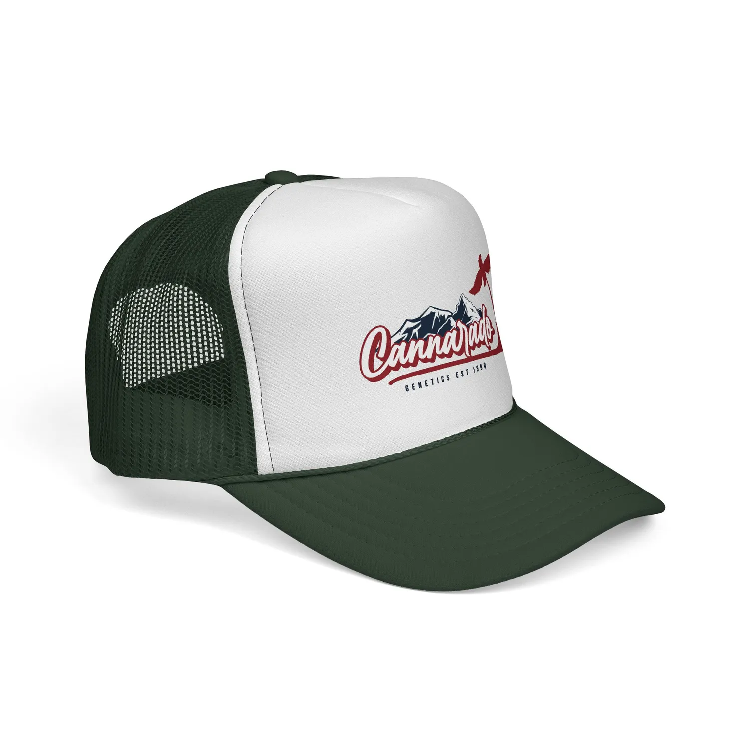 Cannarado Genetics Logo Trucker cappellino snapback regolabile