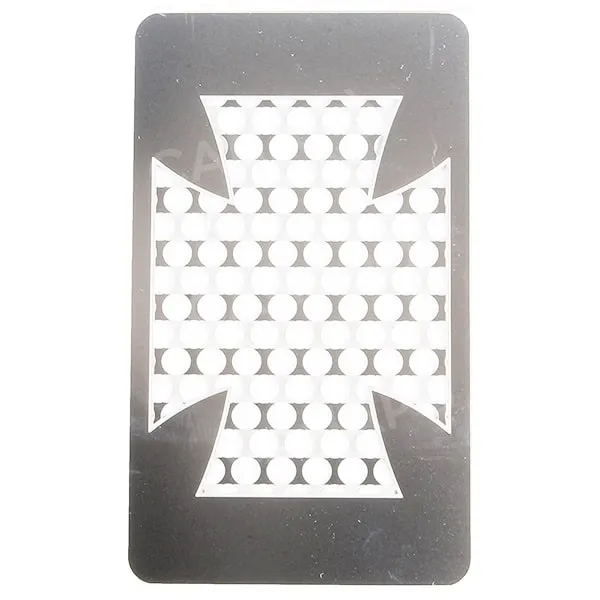 Bofil Grinder Card Grattugia Acciaio da Portafoglio