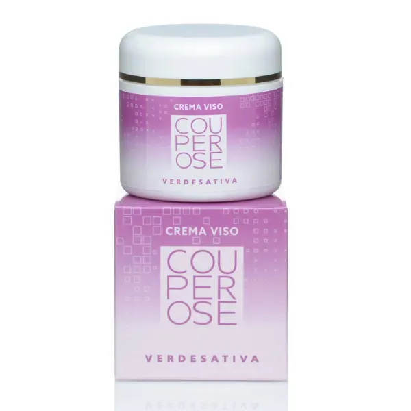 Verdesativa Couperose crema viso canapa 50ml pelli sensibili
