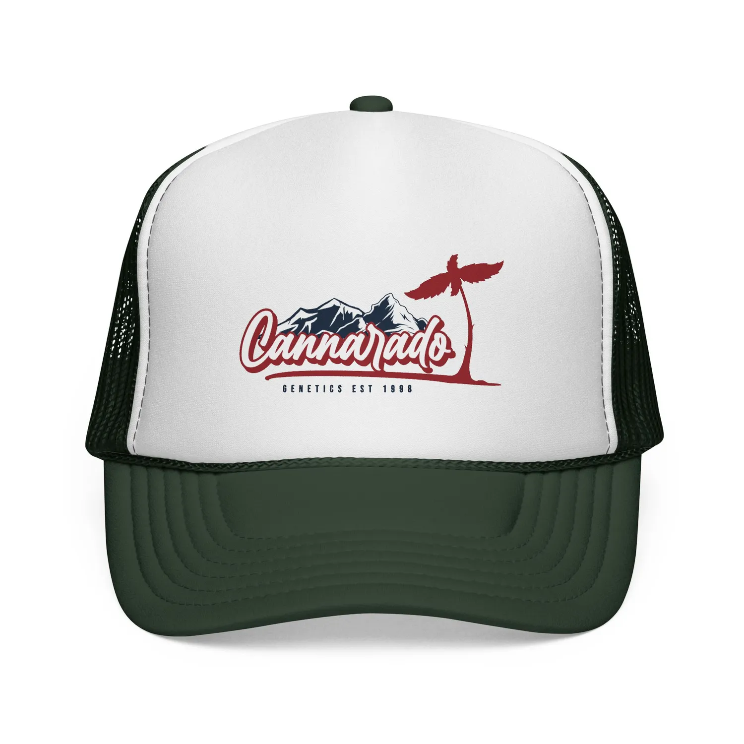 Cannarado Genetics Logo Trucker cappellino snapback regolabile