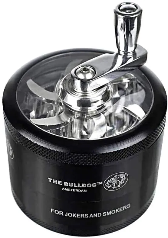 The Bulldog Amsterdam Swing grinder manovella nero