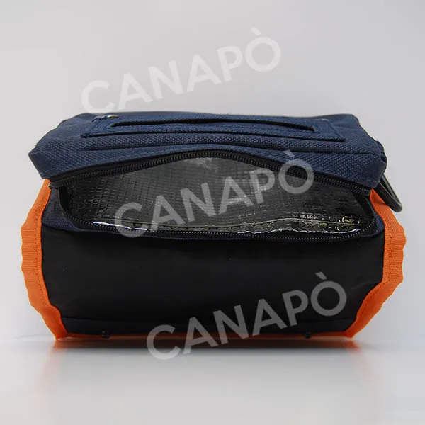 Pinch portatabacco tessuto canvas astuccio zip