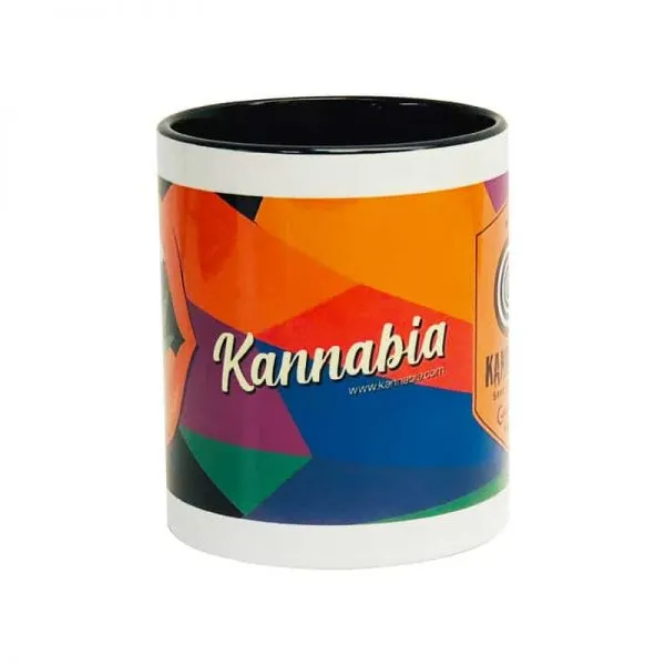 Kannabia mug tazza ceramica 300 ml cannabis