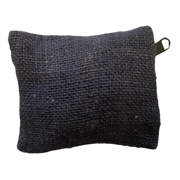 Himalayan portamonete canapa 2 tasche 11x11 cm