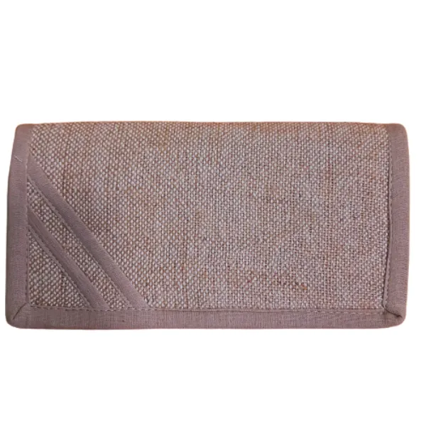 Pure Hemp portafoglio canapa naturale 7 scomparti magnetico