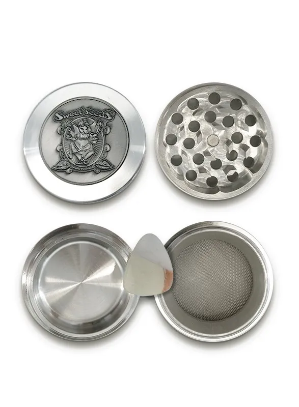 Sweet Seeds grinder alluminio 4 parti 50 mm diamante