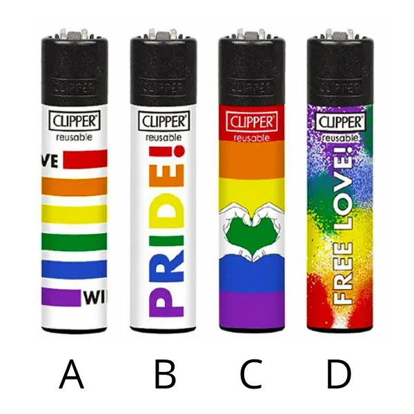 Clipper Pride 2021 Accendino Ricaricabile Serie Limitata