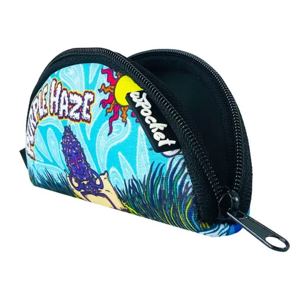 Best Buds wPocket Purple Haze Mistiera Portatile con Zip
