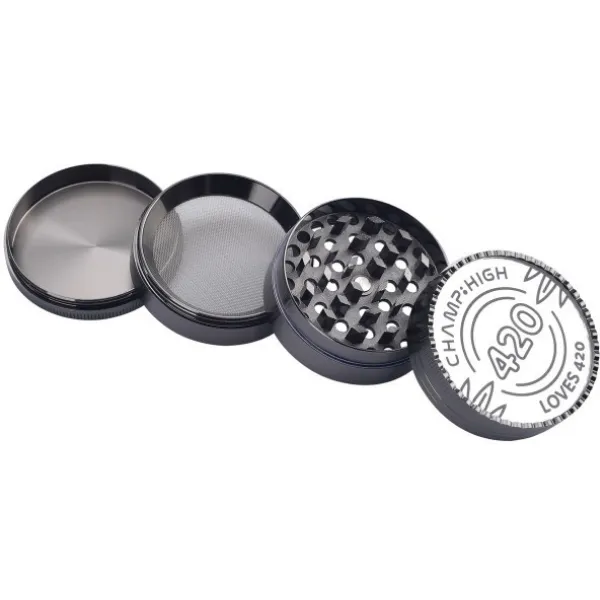 Champ High Mirror Grinder Metallo 52 mm 4 parti