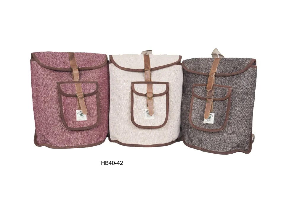 Himalayan Special zaino in canapa marrone fodera cotone